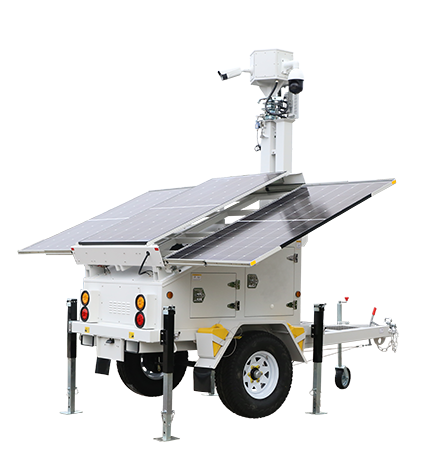 Solar Surveillance Trailer VTS3P Max-M